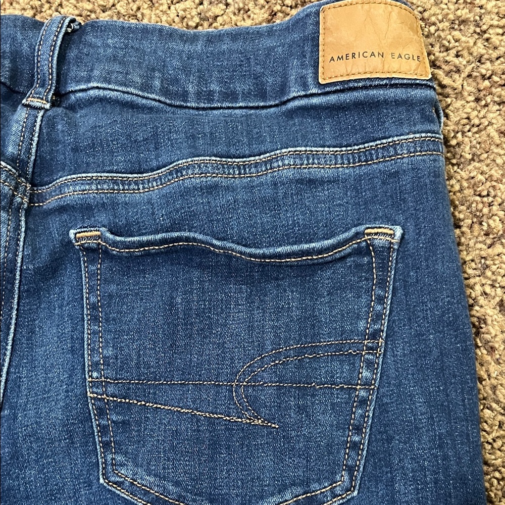 American Eagle Outfitters Dark Blue Women's Jeans